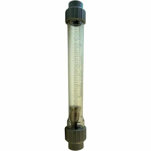 Rotámetro de agua, caudalímetro de líquido ajustable de 16‑160 LPH,  caudalímetro de agua transparente de alta precisión, tipo panel :  : Bricolaje y herramientas